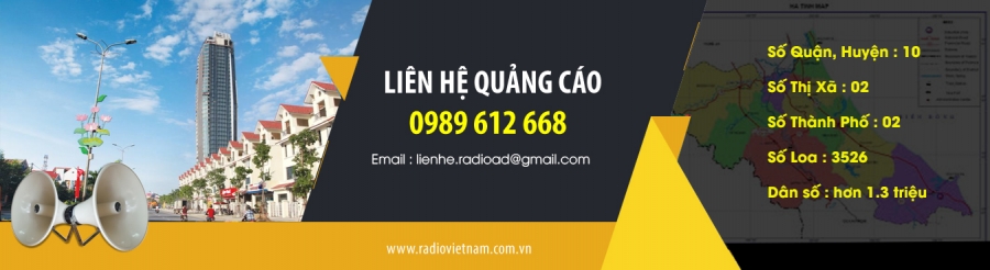 quảng cáo loa phát thanh tỉnh Hà Tĩnh
